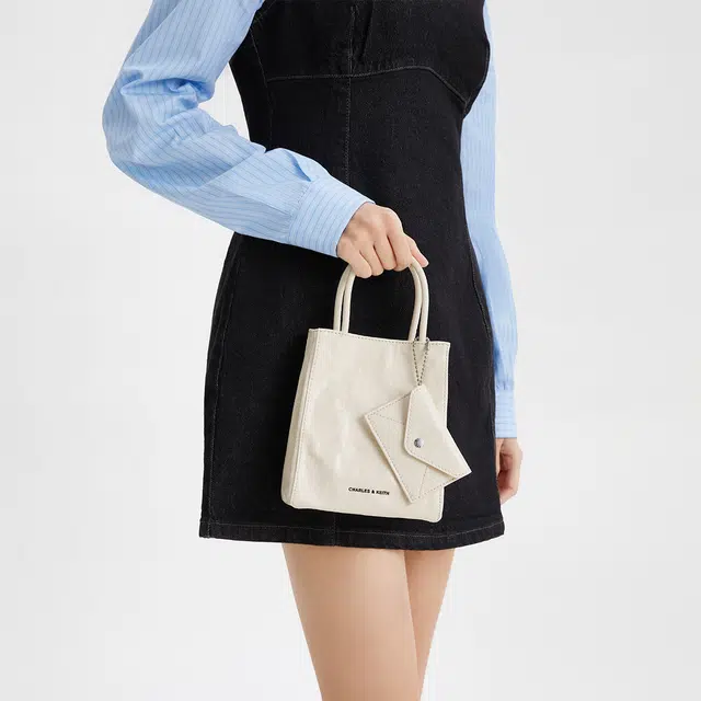 CHARLESKEITH ck PU CreamJet BlackSilver