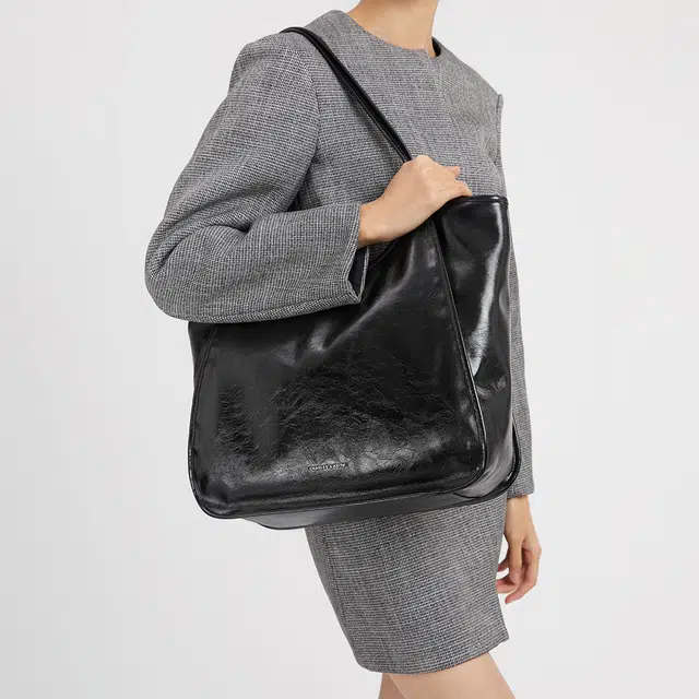 CHARLESKEITH ck PU BlackPewterBurgundy