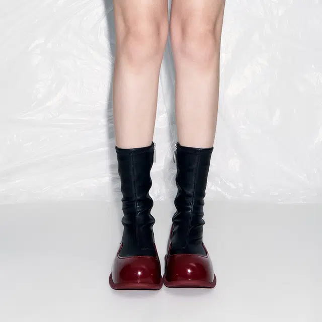 Charles & Keith Elastic Ankle Boots