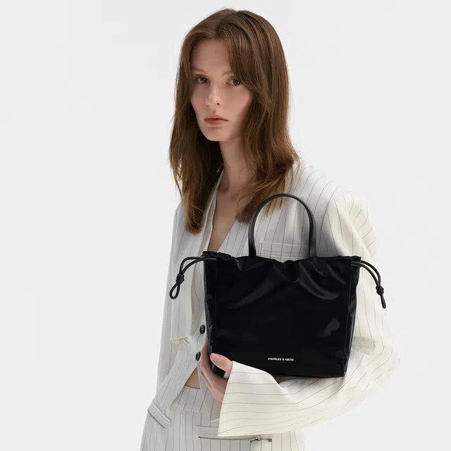 CHARLESKEITH ck PU Jet Black