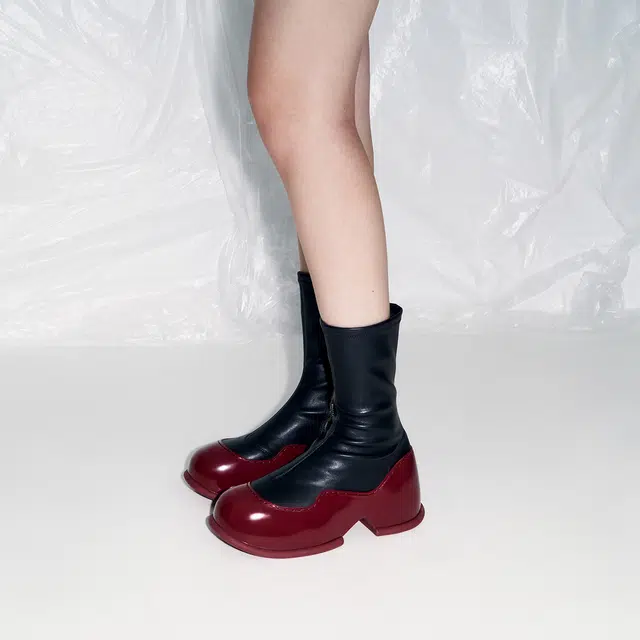 Charles & Keith Elastic Ankle Boots