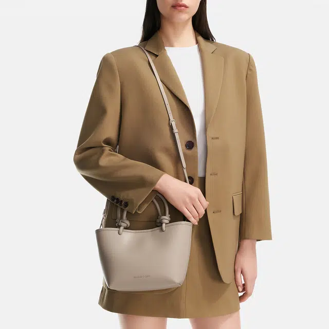 CHARLESKEITH ck PU Tote Taupe