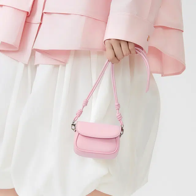CHARLESKEITH ck PU Butter YellowBubble Gum Pink