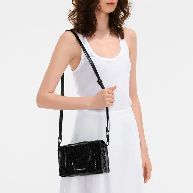 CHARLESKEITH ck Jet BlackCreamSilver