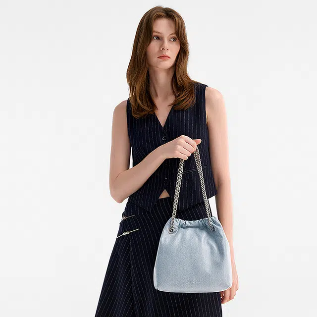 CHARLESKEITH ck PU Denim Blue