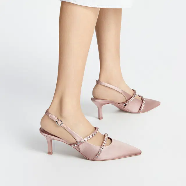 CHARLESKEITH ck 6.3cm BLACK TEXTUREDNudeLight Grey