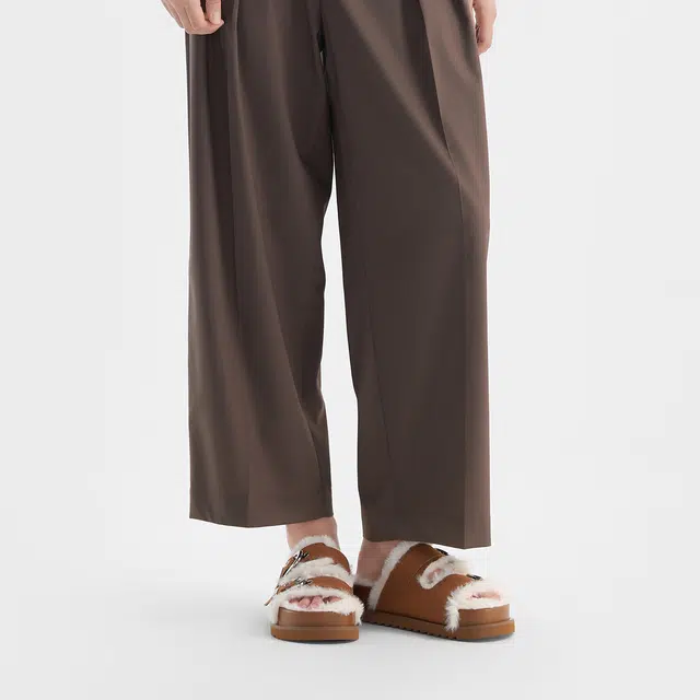 CHARLESKEITH ck EVA 3.5cm BrownSilverBeige