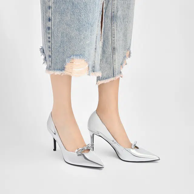 CHARLESKEITH ck PU 8.2cm Black BoxCARAMELSilver