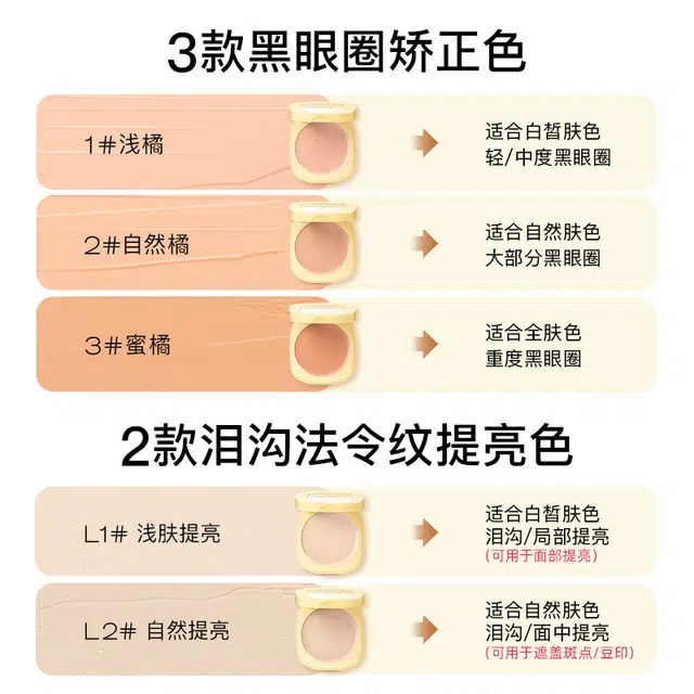 漫野 大黄油遮瑕膏 遮瑕