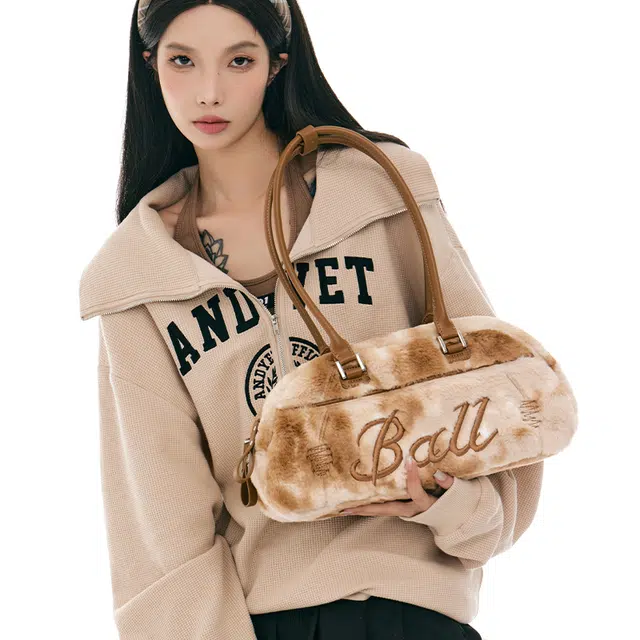 VFVF BAG OFFICAL PU Apricot Brown Camouflage