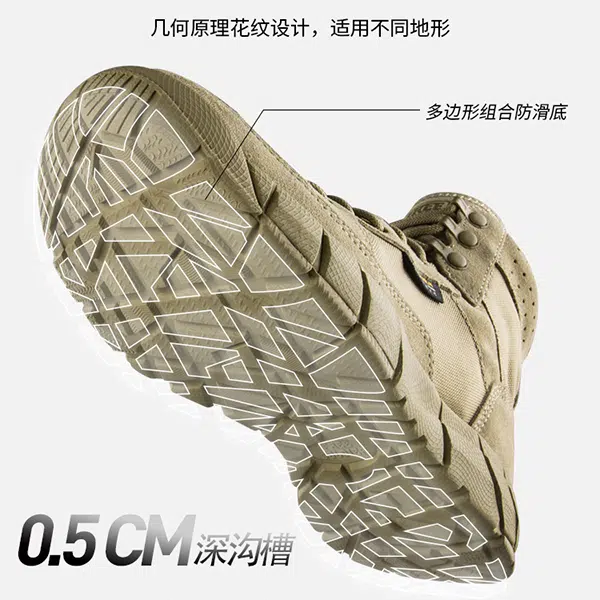 自由兵 舒适百搭 耐磨防滑 中帮 户外功能鞋 男款 黑色