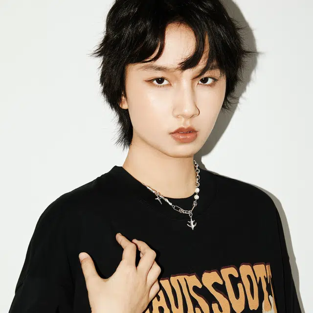 魔物 冷酷火焰小众个性时尚潮酷嘻哈 钛钢 项链 男女同款情侣款