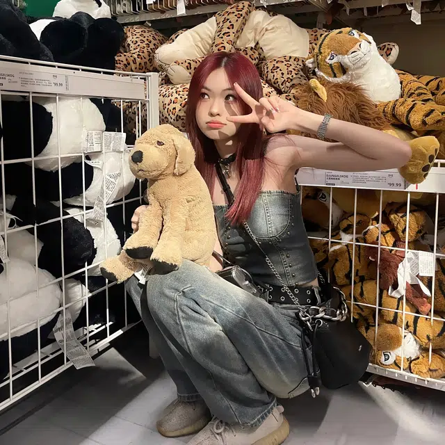 西木汀 去流浪 链条 小众高级感 牛皮 水桶包单肩斜挎包 小号 女款 米灰色/深邃黑