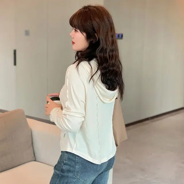 惟友 胖妹妹显瘦女装大码秋装上衣胖女孩穿搭胖女生秋款卫衣 女款 休闲时尚