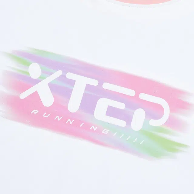 特步休闲运动套装 时尚舒适百搭简约短袖 儿童款