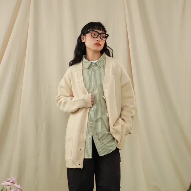 BRUMAIRE V-Neck Cardigan