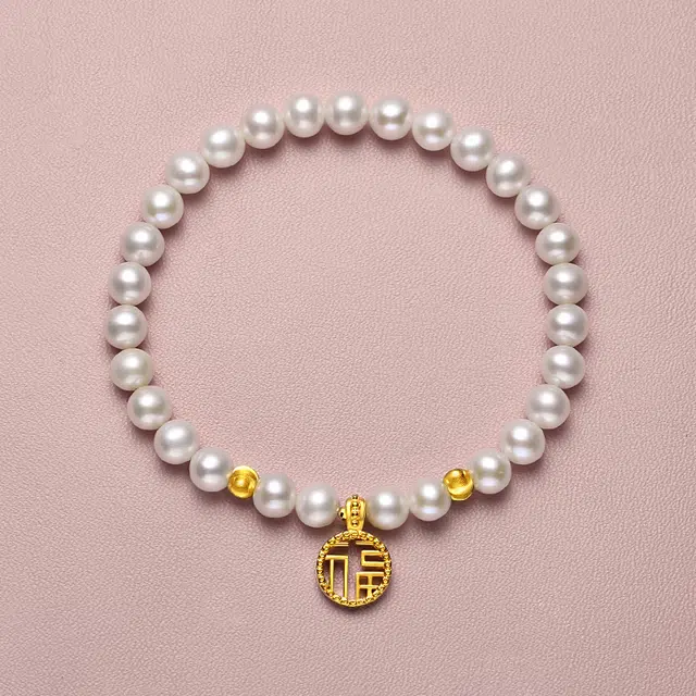 福牌手饰 淡水珍珠 手串 女款