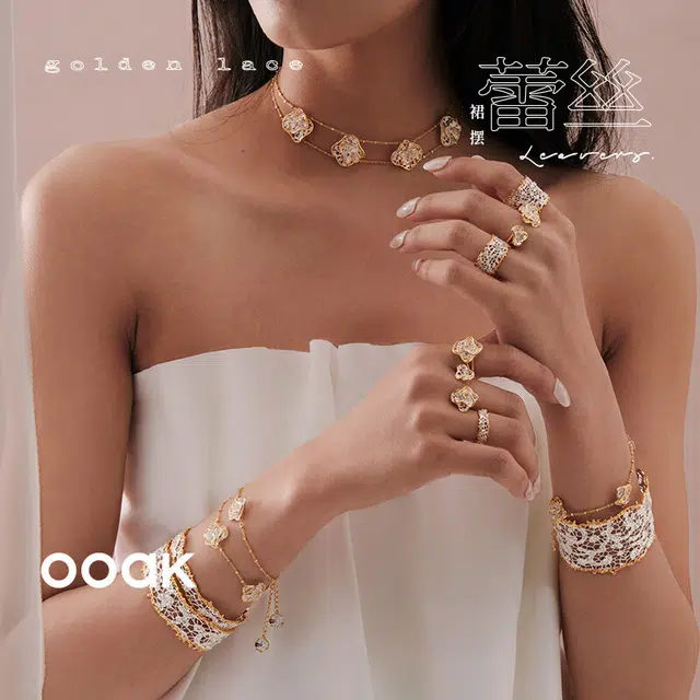 OOAK 925 18k