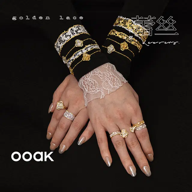 OOAK 925 18k