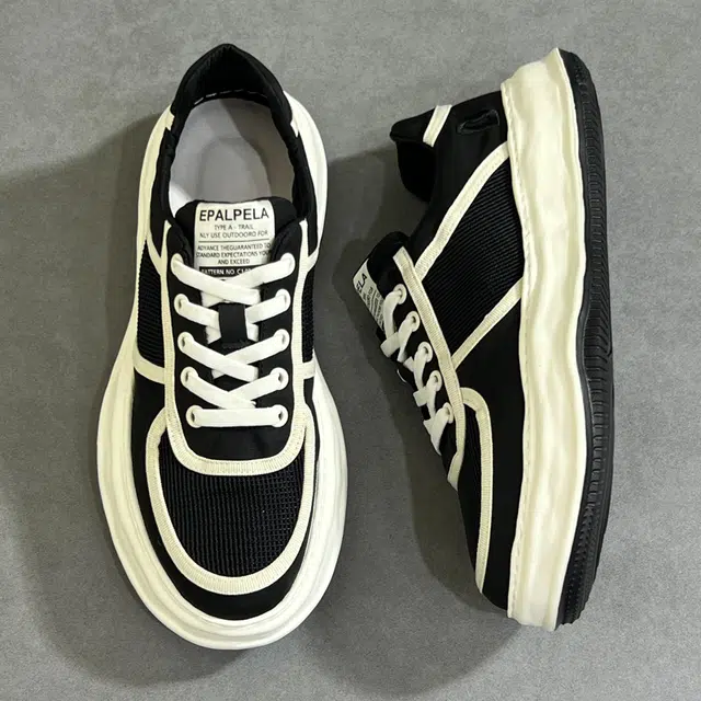 水丽星 潮流生活 轻便透气 低帮 板鞋 男款 黑色