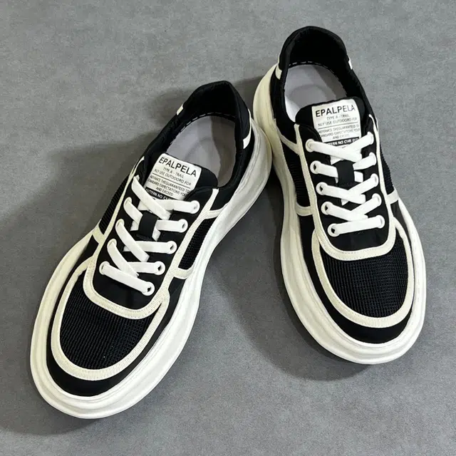 水丽星 潮流生活 轻便透气 低帮 板鞋 男款 黑色