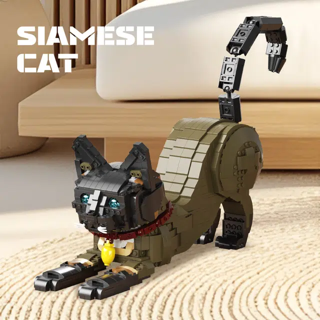 SIAMESE CAT 1119pcs YMXJM66114