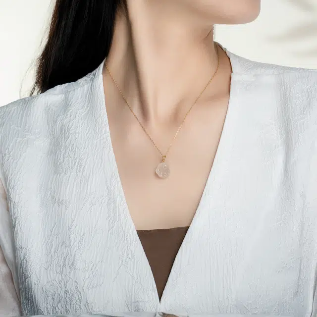 思懿家 小猫爪款 可爱风 玛瑙 项链 女款