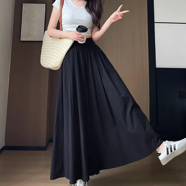 欧阳喜 高腰显瘦慵懒小个子阔腿休闲裤 女款