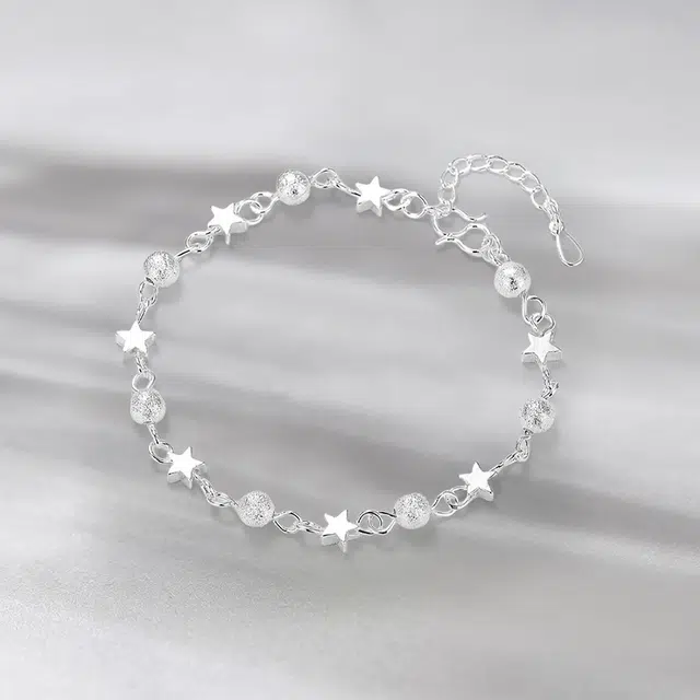 希遇 星光璀璨 星球 简约高级 小众 轻奢 高级感圆珠 手链 女款