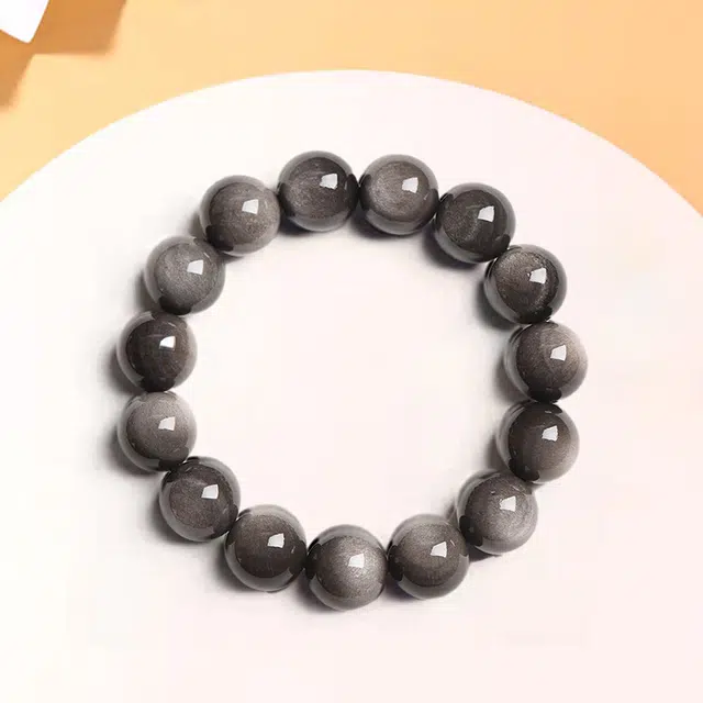 吉盟 转运手饰 时尚小众精致简约气质质感新中式转运纳福 #好运通勤大气质感百搭 黑曜石 手串 男女同款情侣款
