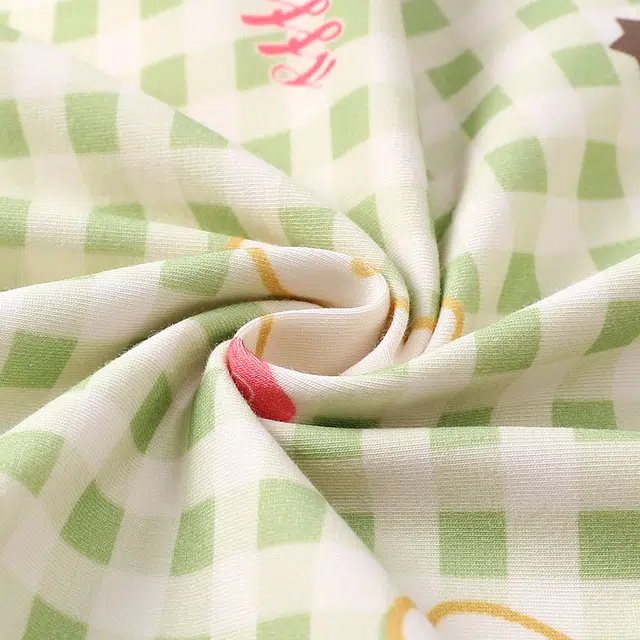 宫蝶 米菲长袖纯棉甜美风卡通家居服宽松休闲可外穿开衫睡衣套装 女款