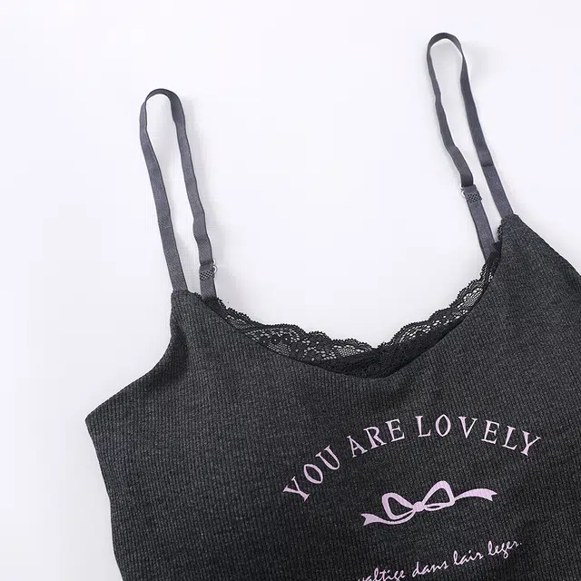 宫蝶 甜美风家居服三件套休闲可外穿小清新睡衣套装 女款