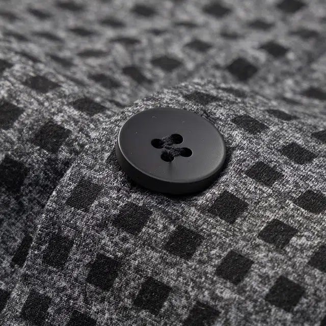 宫蝶 爽肤棉长袖满印复古风开衫家居服宽松可外穿大码睡衣套装 男款