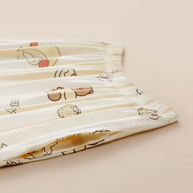 宫蝶 米菲纯棉长袖家居服卡通满印甜美风开衫宽松休闲可外穿睡衣套装 女款 礼盒装