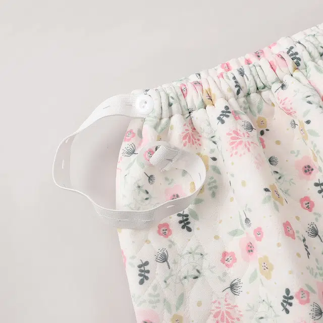 宫蝶 月子服长袖夹层棉产后哺乳家居服带胸垫产妇可调节腰围保暖睡衣套装 女款
