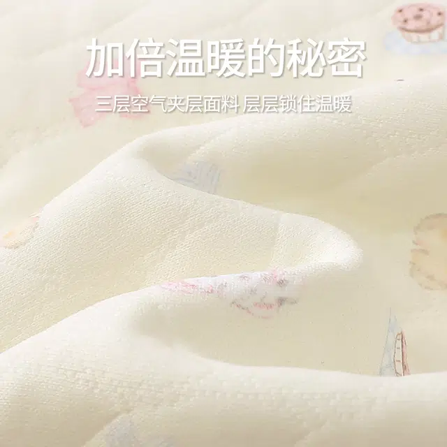宫蝶 月子服带胸垫产后哺乳家居服夹层棉长袖产妇可调节腰围保暖睡衣套装 女款
