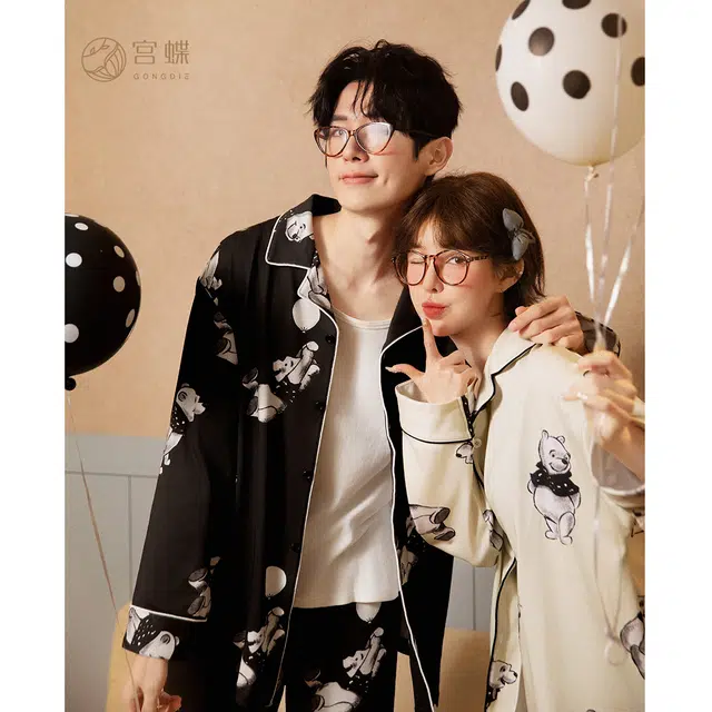 Gongdie x Disney Winnie the Pooh Pajama Set