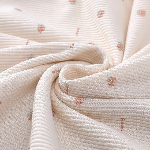 宫蝶 家居服三件套小清新可外穿休闲甜美风睡衣套装 女款 奶杏色