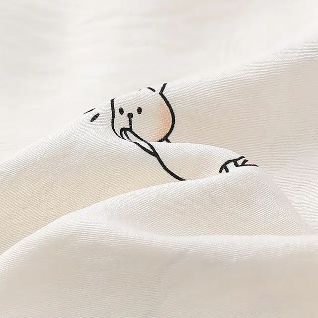 宫蝶 长袖云朵棉卡通甜美风家居服宽松休闲可外穿开衫睡衣套装 女款