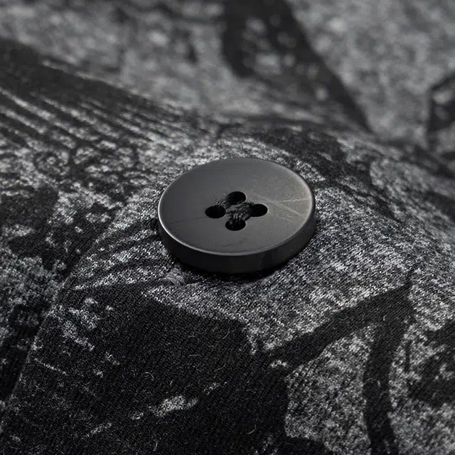 宫蝶 长袖爽肤棉开衫家居服宽松休闲大码可外穿复古风睡衣套装 男款