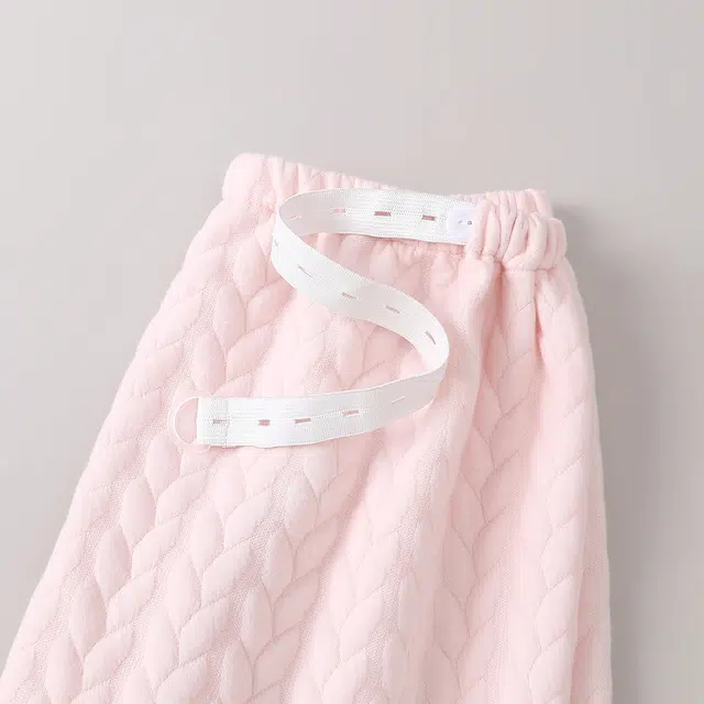 宫蝶 月子服产后哺乳带胸垫长袖产妇家居服夹层棉可调节腰围保暖睡衣套装 女款