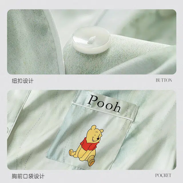 Gongdie x Disney Winnie the Pooh Tee Green