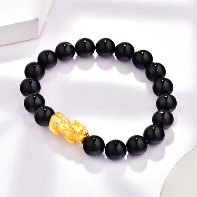 完美爱 经典传承貔貅 财运亨通吞金兽 精致百搭 新中式国潮 复古#好运 玛瑙 手串 男女同款情侣款