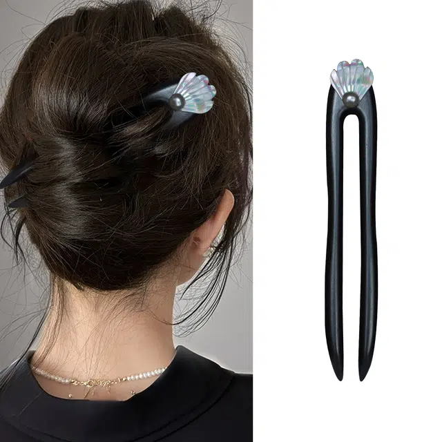 暖瞳 古风高级感独特风格简约百搭 仿珍珠 发簪 女款