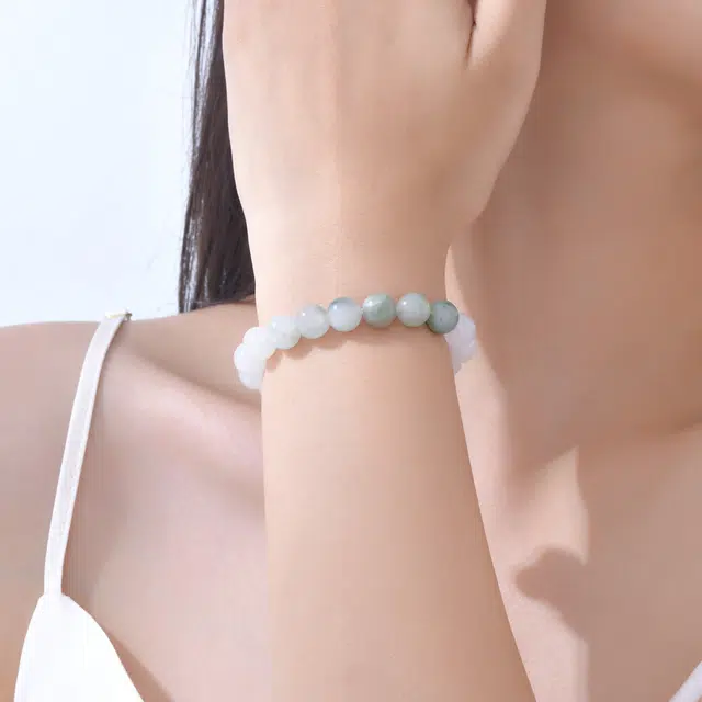 恋朵 国风气质 清冷优雅 高级感 转运珠 #好运 天山翠 手串 女款