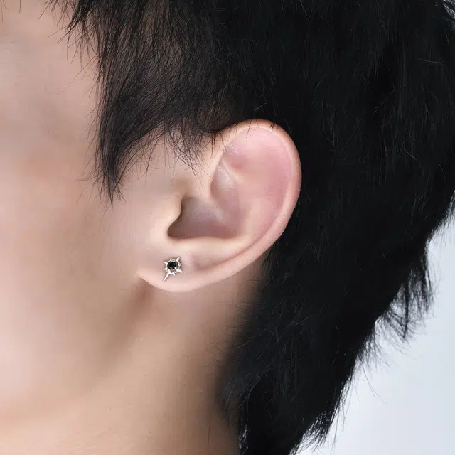 Lianduo Starburst 925 Silver Earrings