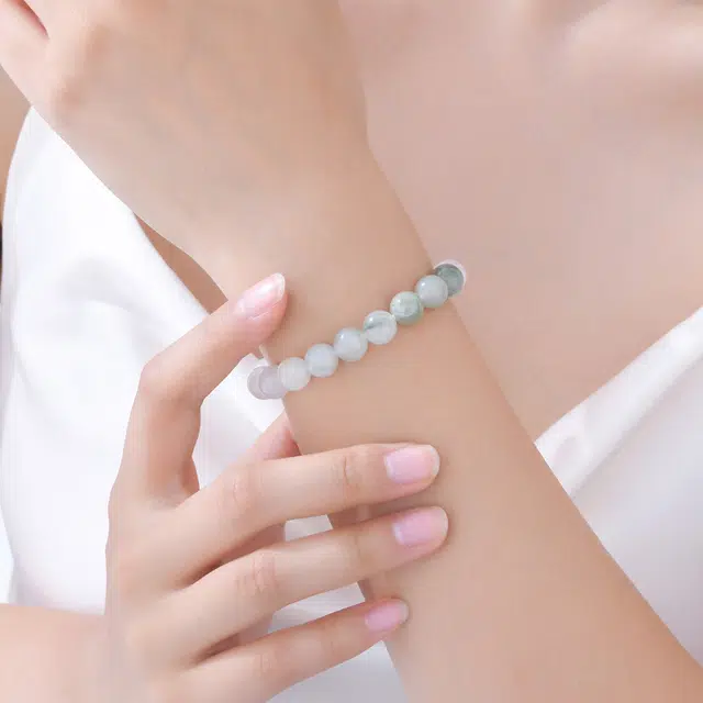 恋朵 国风气质 清冷优雅 高级感 转运珠 #好运 天山翠 手串 女款