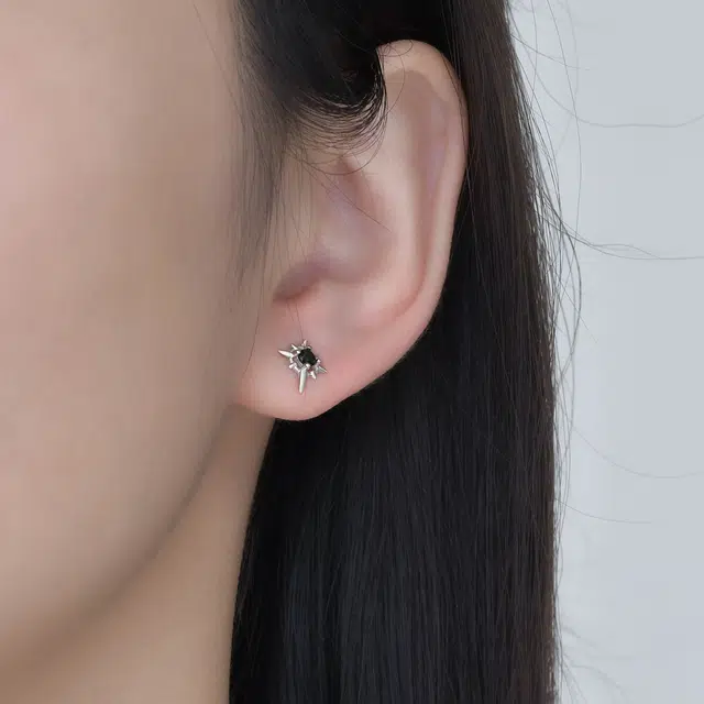 Lianduo Starburst 925 Silver Earrings