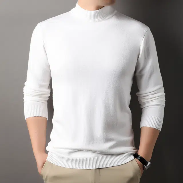 JEANSWEST Basic Crew Neck Sweater
