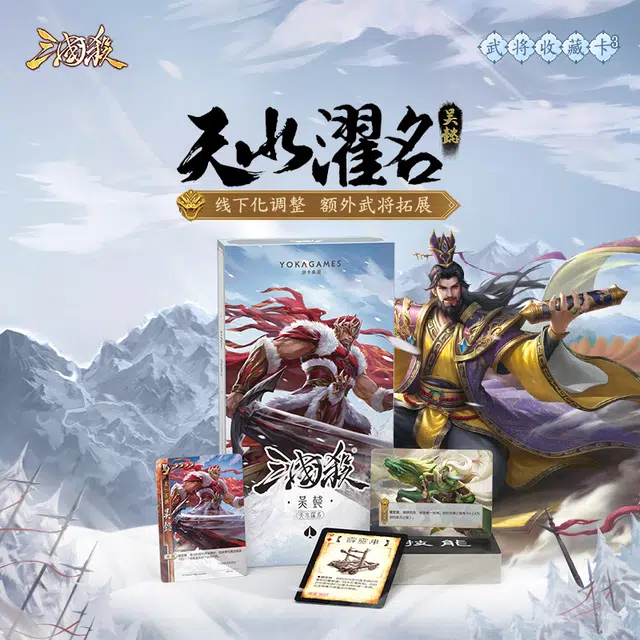 三国杀 吴懿扩展包 天水濯名系列 桌游